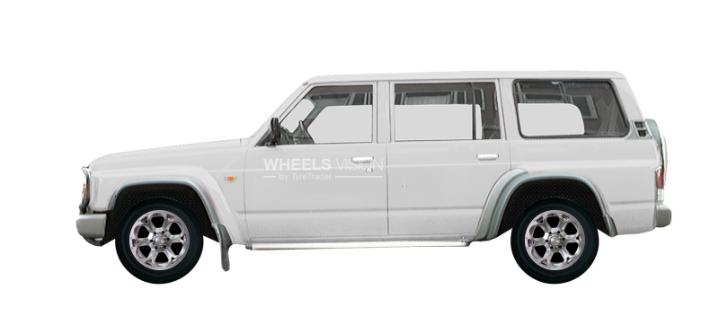 Диск Racing Wheels H-276 на Nissan Patrol IV (Y60) Внедорожник 5 дв.