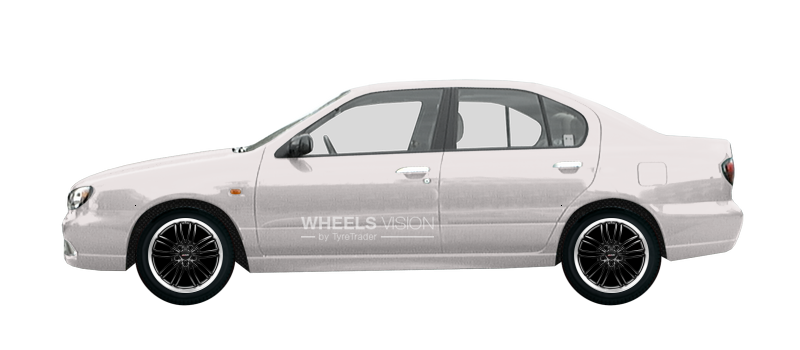 Wheel Alutec Black Sun for Nissan Primera II (P11) Restaylig Sedan
