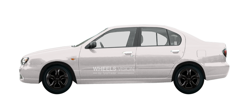Диск Wheelworld WH22 на Nissan Primera II (P11) Рестайлиг Седан