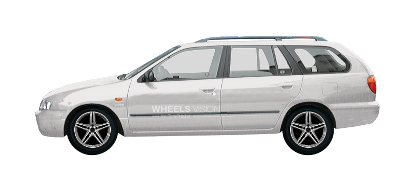 Wheel Borbet XRT for Nissan Primera II (P11) Restaylig Universal 5 dv.