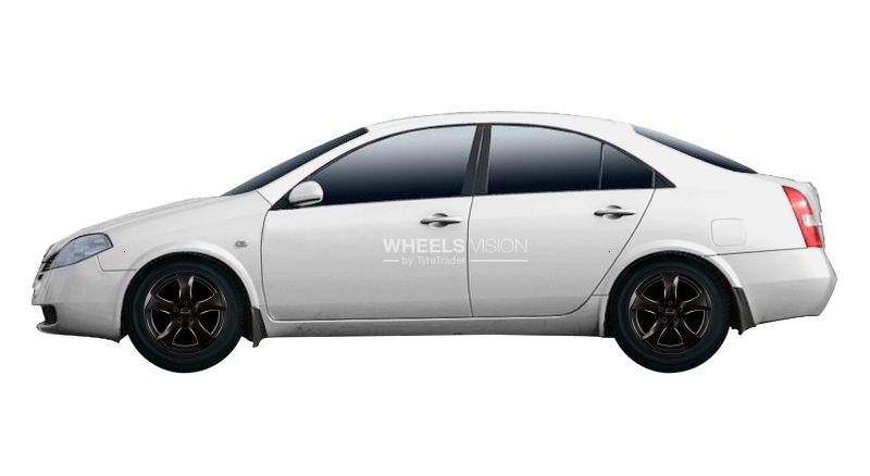 Диск Wheelworld WH22 на Nissan Primera III (P12) Седан