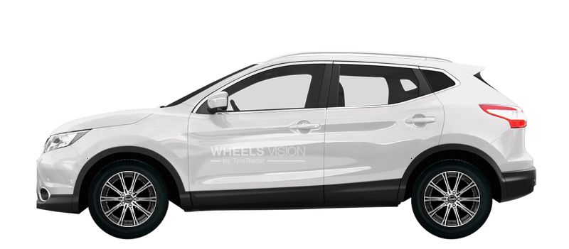 Wheel Borbet CW1 for Nissan Qashqai II