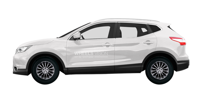 Wheel Rial Sion for Nissan Qashqai II