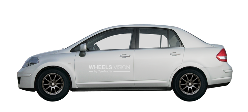 Wheel Advan 833 RS for Nissan Tiida I Restayling Sedan