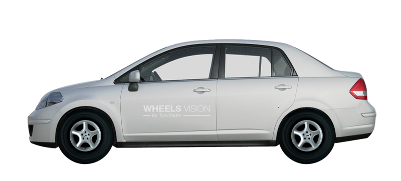 Wheel Aez Dion for Nissan Tiida I Restayling Sedan