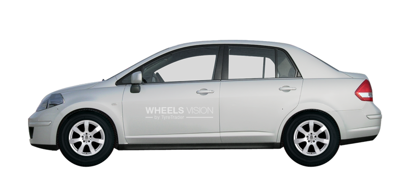 Wheel Tomason TN3 for Nissan Tiida I Restayling Sedan