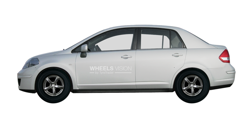 Wheel Racing Wheels H-337 for Nissan Tiida I Restayling Sedan