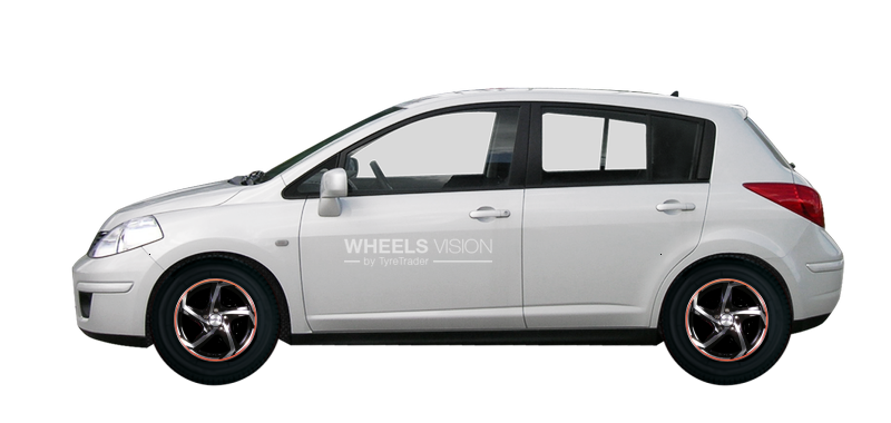 Wheel Advanti SH01 for Nissan Tiida I Restayling Hetchbek 5 dv.