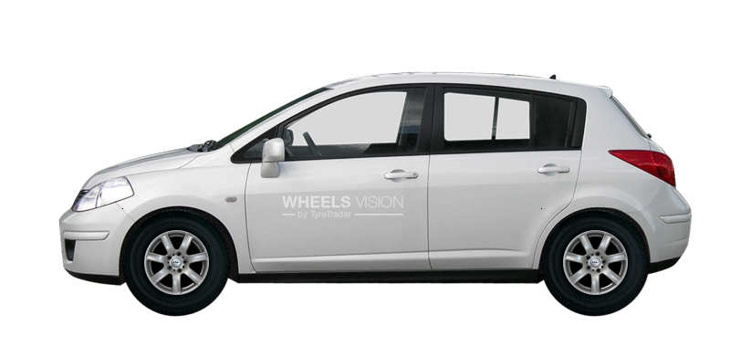 Wheel Rial Flair for Nissan Tiida I Restayling Hetchbek 5 dv.