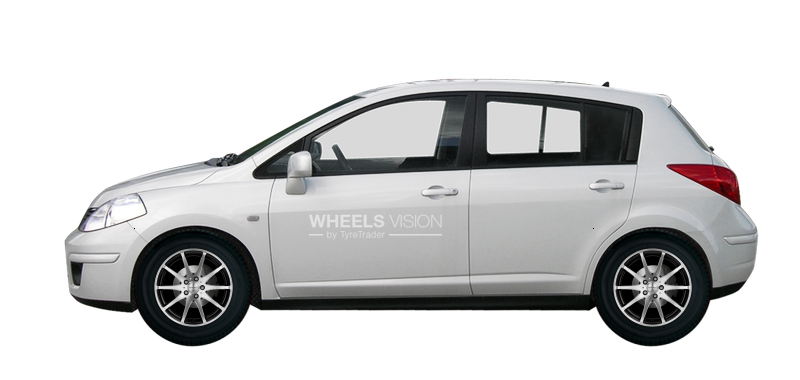 Wheel Dezent V for Nissan Tiida I Restayling Hetchbek 5 dv.