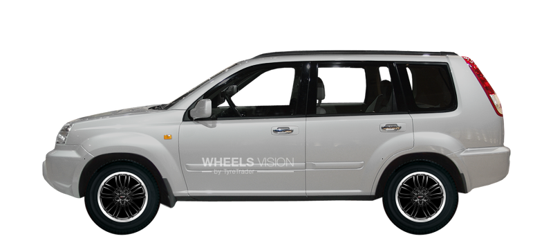 Wheel Alutec Black Sun for Nissan X-Trail I