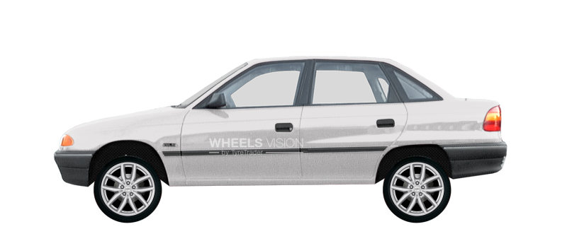 Wheel Dezent TE for Opel Astra F Sedan
