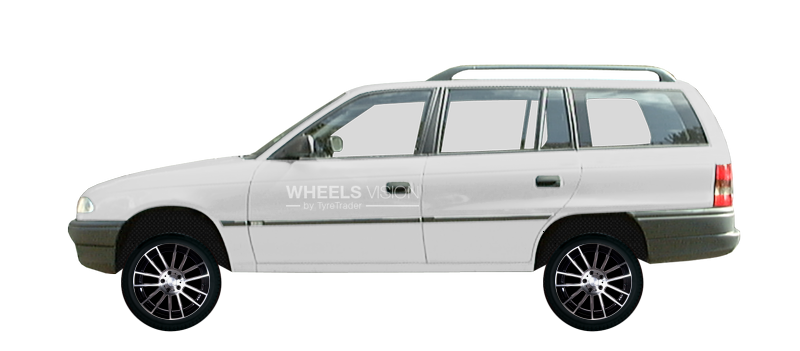 Диск Racing Wheels H-408 на Opel Astra F Универсал 5 дв.
