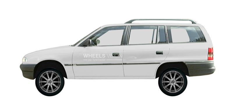 Wheel Borbet CW1 for Opel Astra F Universal 5 dv.