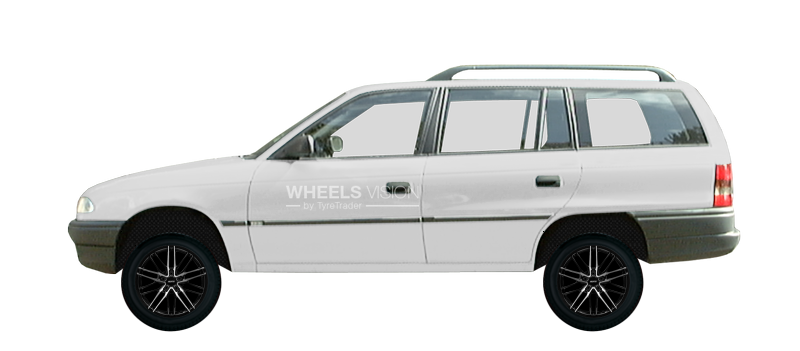 Wheel Alutec Burnside for Opel Astra F Universal 5 dv.