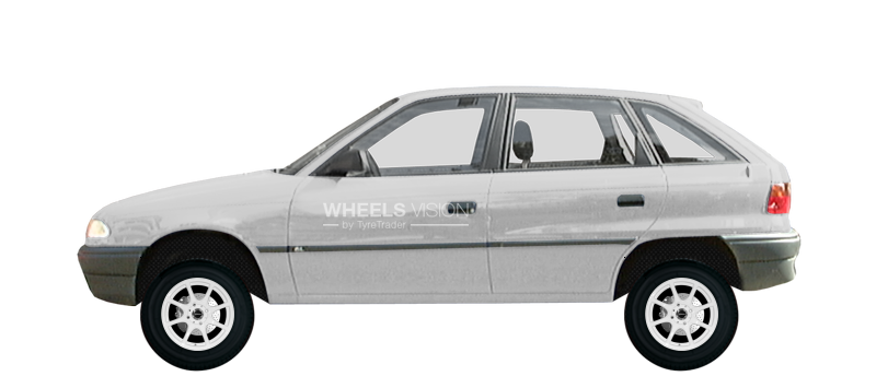 Wheel Yokatta Rays YA1007 for Opel Astra F Hetchbek 5 dv.
