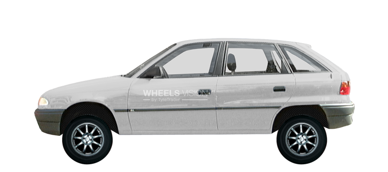 Диск Carwel 801 на Opel Astra F Хэтчбек 5 дв.