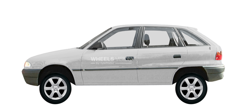 Wheel Autec Polaric for Opel Astra F Hetchbek 5 dv.