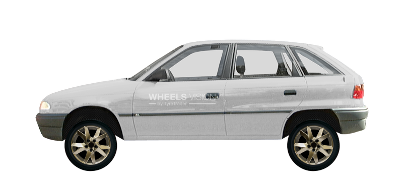 Wheel Alutec Lazor for Opel Astra F Hetchbek 5 dv.