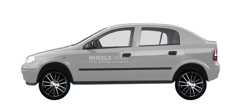 Диск Racing Wheels H-408 на Opel Astra G Хэтчбек 5 дв.