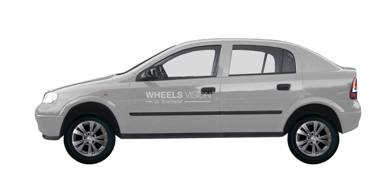 Диск Racing Wheels H-364 на Opel Astra G Хэтчбек 5 дв.