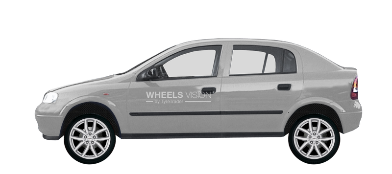 Wheel Dezent TE for Opel Astra G Hetchbek 5 dv.