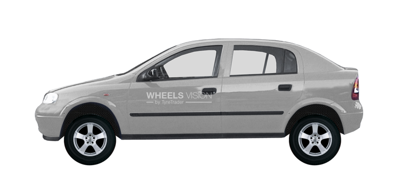 Wheel Magma Seismo for Opel Astra G Hetchbek 5 dv.