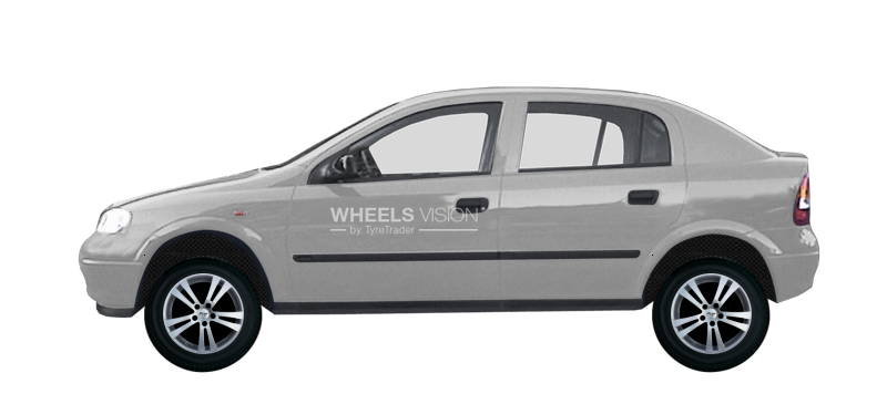 Диск ProLine Wheels B700 на Opel Astra G Хэтчбек 5 дв.