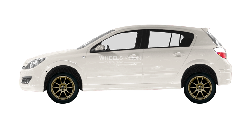 Wheel Borbet RS for Opel Astra H Restayling Hetchbek 5 dv.