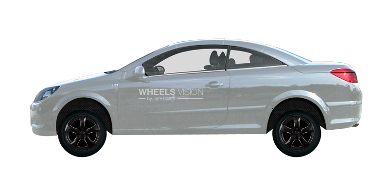Диск Wheelworld WH22 на Opel Astra H Рестайлинг Кабриолет