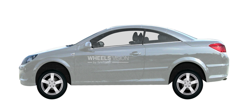 Wheel Dezent TD for Opel Astra H Restayling Kabriolet