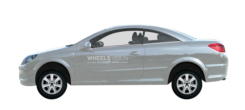 Wheel Borbet CA for Opel Astra H Restayling Kabriolet