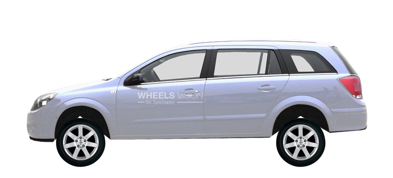 Wheel Autec Arctic for Opel Astra H Restayling Universal 5 dv.