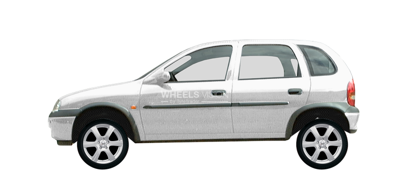 Диск Autec Polaric на Opel Corsa B Хэтчбек 5 дв.