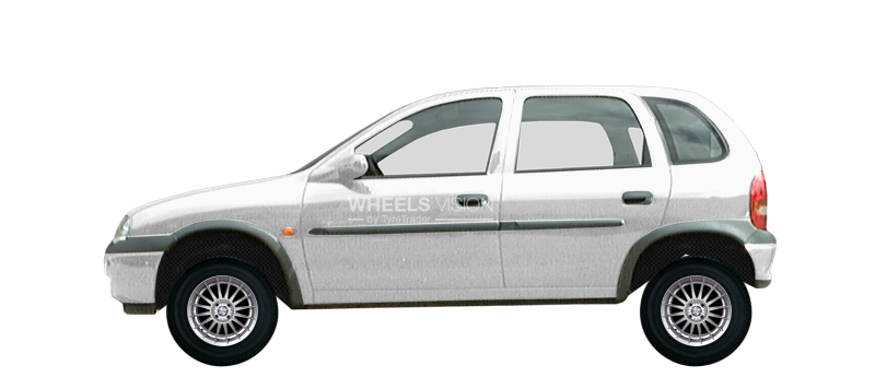 Диск Racing Wheels H-155 на Opel Corsa B Хэтчбек 5 дв.