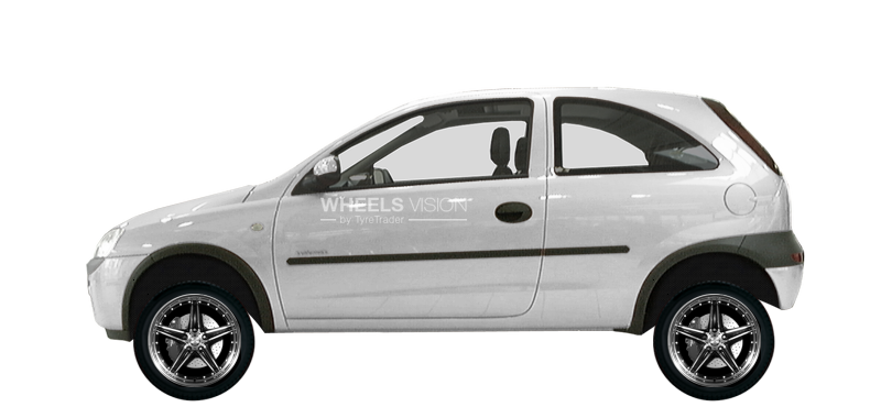 Wheel League 208 for Opel Corsa C Restayling Hetchbek 3 dv.