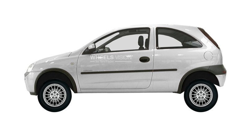 Wheel Rial Zamora for Opel Corsa C Restayling Hetchbek 3 dv.