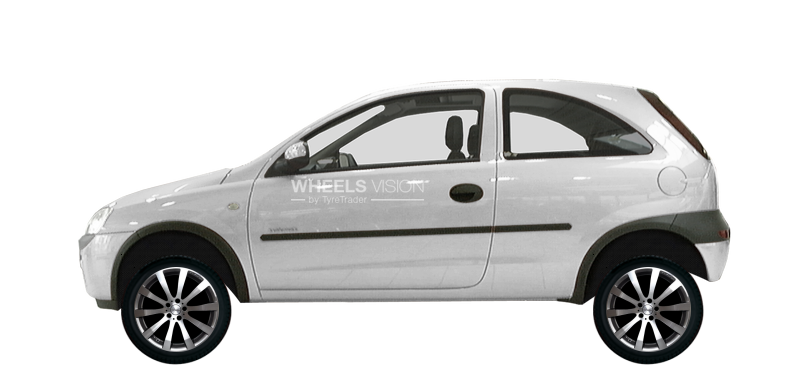 Wheel Tomason TN4 for Opel Corsa C Restayling Hetchbek 3 dv.