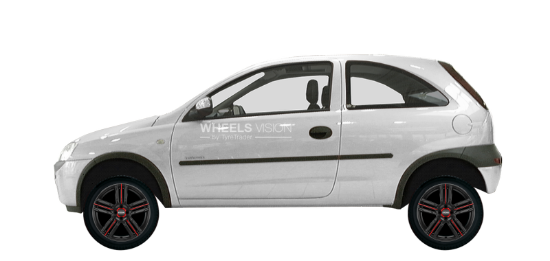 Wheel Ronal R57 for Opel Corsa C Restayling Hetchbek 3 dv.