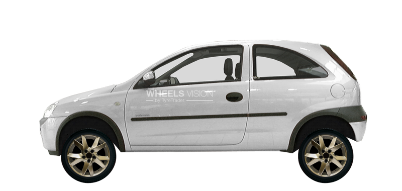 Wheel Alutec Lazor for Opel Corsa C Restayling Hetchbek 3 dv.