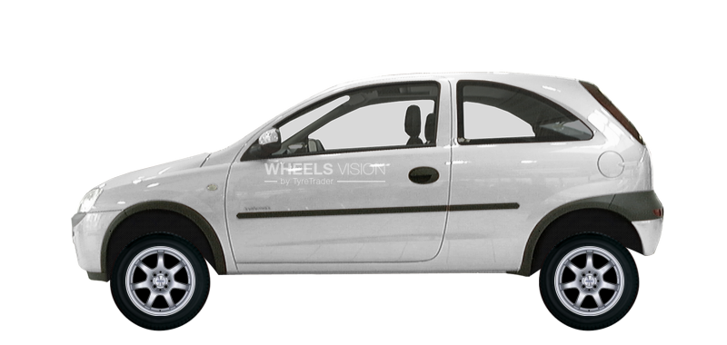 Wheel Alutec Spyke for Opel Corsa C Restayling Hetchbek 3 dv.