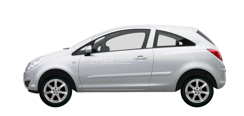 Wheel Autec Zenit for Opel Corsa D Restayling II Hetchbek 3 dv.
