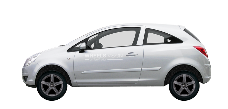 Wheel Alutec Grip for Opel Corsa D Restayling II Hetchbek 3 dv.