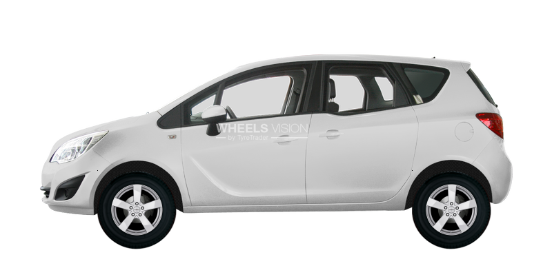 Wheel Dezent TD for Opel Meriva B Restayling