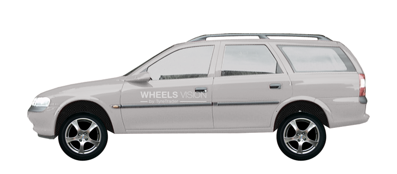 Wheel Alutec Tornado for Opel Vectra B Universal 5 dv.