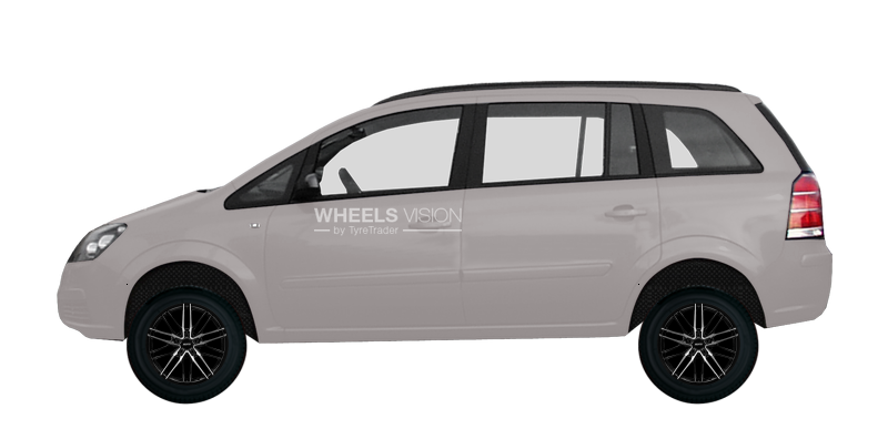 Wheel Alutec Burnside for Opel Zafira B Restayling