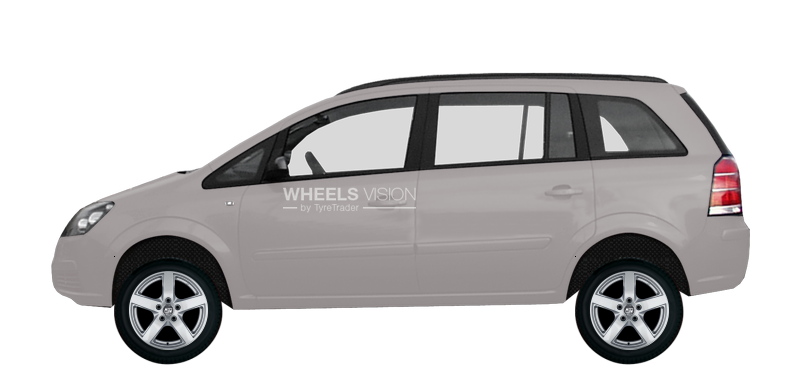 Wheel MSW 55 for Opel Zafira B Restayling