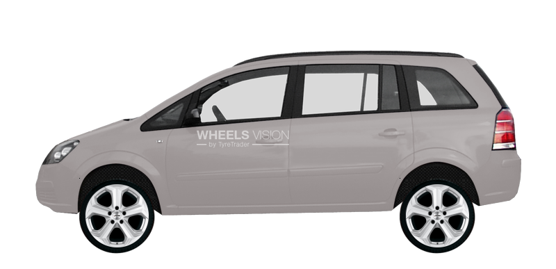 Wheel Autec Xenos for Opel Zafira B Restayling