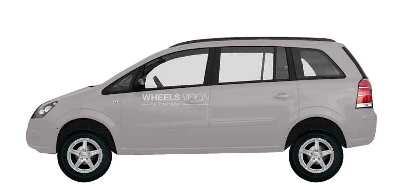 Wheel Dezent L for Opel Zafira B Restayling