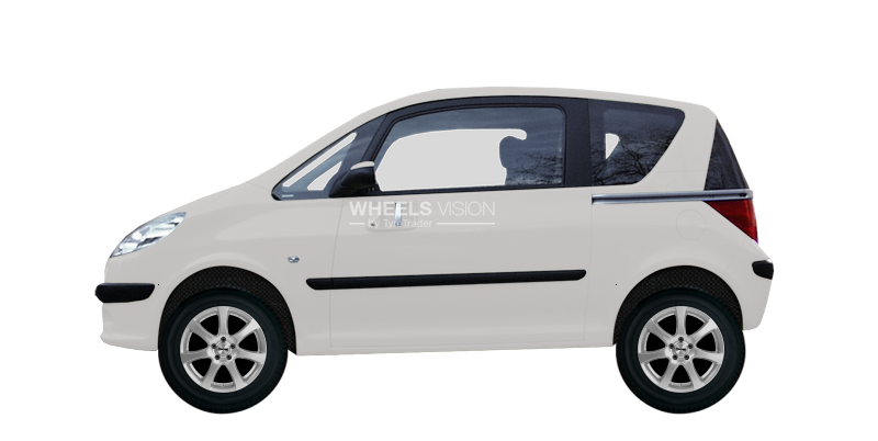 Wheel Autec Zenit for Peugeot 1007